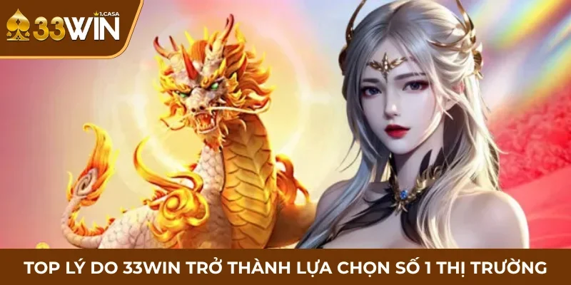 Top lý do 33WIN trở thành lựa chọn số 1 thị trường